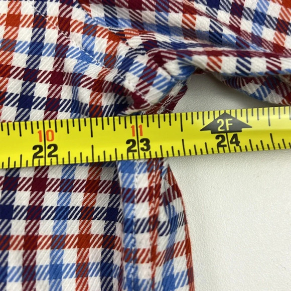 Paul & Shark Yachting Silver Collection Red Blue Check Men's button down shirt - Picture 6 of 10